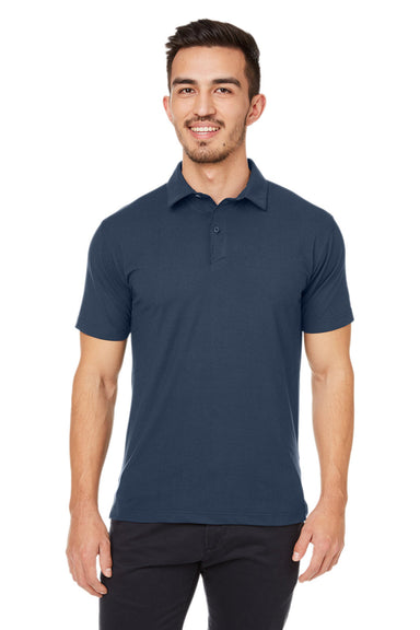 Spyder S17914 Mens Spyre Short Sleeve Polo Shirt Frontier Blue Frost Front