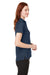 Spyder S17915 Womens Spyre Short Sleeve Polo Shirt Frontier Blue Frost Side