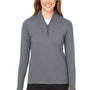 Spyder Womens Spyre UV Protection 1/4 Zip Sweatshirt - Polar Grey Frost