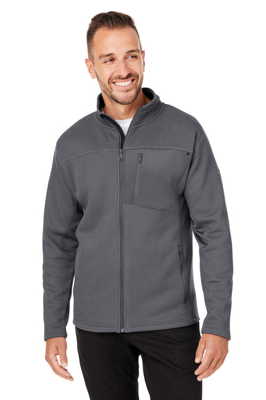 Spyder S17936 Mens Constant Canyon Full Zip Sweater Jacket Polar Grey Front