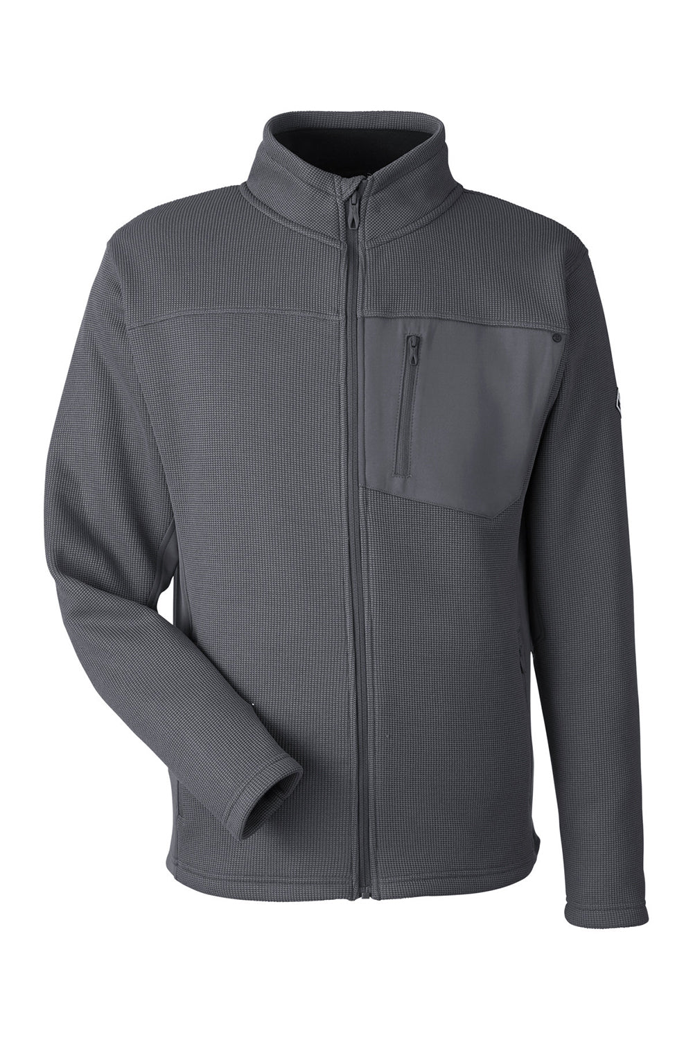 Spyder S17936 Mens Constant Canyon Full Zip Sweater Jacket Polar Grey Flat Front