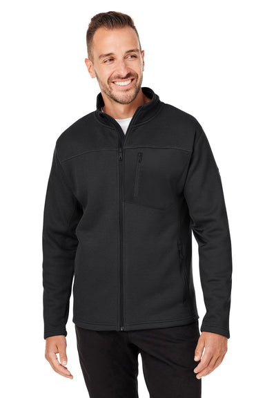 Spyder S17936 Mens Constant Canyon Full Zip Sweater Jacket Black Front