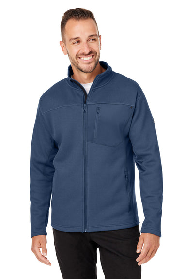 Spyder S17936 Mens Constant Canyon Full Zip Sweater Jacket Frontier Blue Front