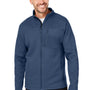 Spyder Mens Constant Canyon Full Zip Sweater Jacket - Frontier Blue