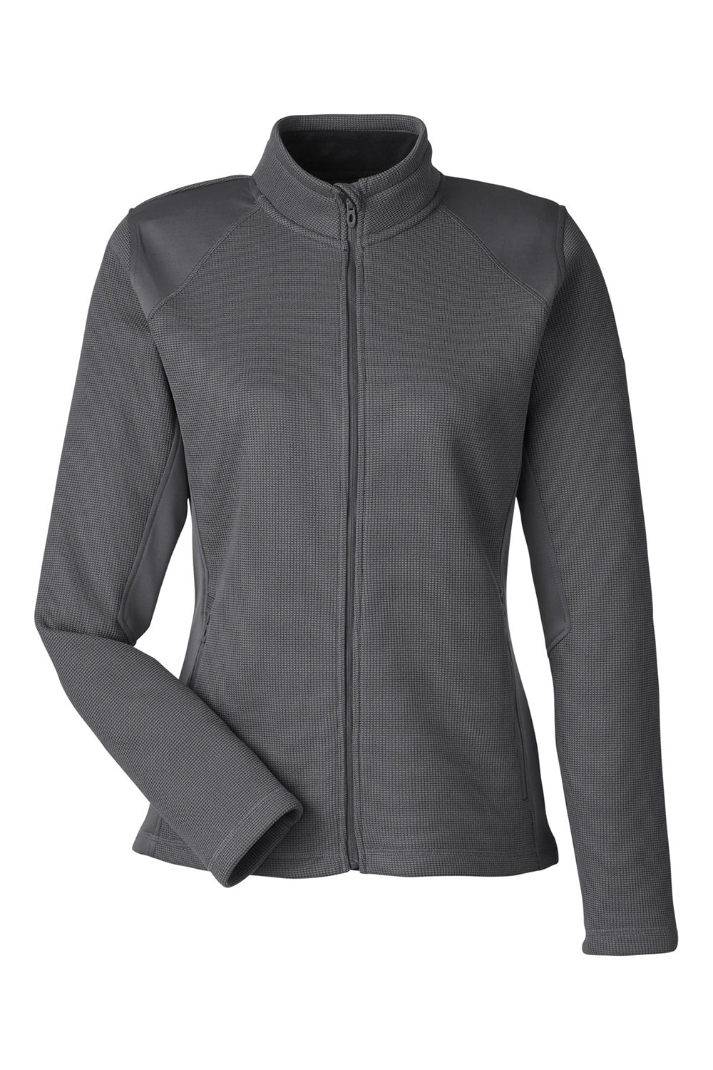 Spyder S17937 Womens Constant Canyon Full Zip Sweater Jacket Polar Grey Flat Front