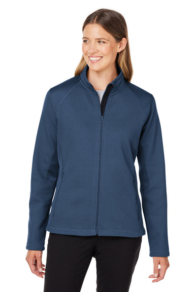 Spyder S17937 Womens Constant Canyon Full Zip Sweater Jacket Frontier Blue Front