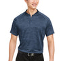 Spyder Mens Mission Blade Short Sleeve Polo Shirt - Frontier Blue
