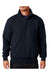 Champion S400 Mens Double Dry Eco Moisture Wicking Fleece 1/4 Zip Sweatshirt Navy Blue Front