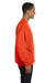 Champion S600 Mens Double Dry Eco Moisture Wicking Fleece Crewneck Sweatshirt Orange Side