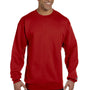 Champion Mens Double Dry Eco Moisture Wicking Fleece Crewneck Sweatshirt - Scarlet Red