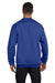 Champion S600 Mens Double Dry Eco Moisture Wicking Fleece Crewneck Sweatshirt Royal Blue Back