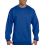 Champion Mens Double Dry Eco Moisture Wicking Fleece Crewneck Sweatshirt - Royal Blue