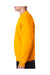 Champion S600 Mens Double Dry Eco Moisture Wicking Fleece Crewneck Sweatshirt Gold Side