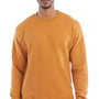 Champion Mens Double Dry Eco Moisture Wicking Fleece Crewneck Sweatshirt - Gold Glint