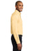 Port Authority S608/TLS608/S608ES Mens Easy Care Wrinkle Resistant Long Sleeve Button Down Shirt w/ Pocket Yellow Side