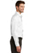 Port Authority S638 Mens Wrinkle Resistant Long Sleeve Button Down Shirt w/ Pocket White Side