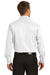 Port Authority S646 Mens Long Sleeve Button Down Shirt White Back