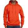Champion Mens Double Dry Eco Moisture Wicking Fleece Hooded Sweatshirt Hoodie - Orange