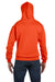 Champion S700 Mens Double Dry Eco Moisture Wicking Fleece Hooded Sweatshirt Hoodie Orange Back