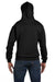 Champion S700 Mens Double Dry Eco Moisture Wicking Fleece Hooded Sweatshirt Hoodie Black Back