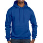 Champion Mens Double Dry Eco Moisture Wicking Fleece Hooded Sweatshirt Hoodie - Royal Blue