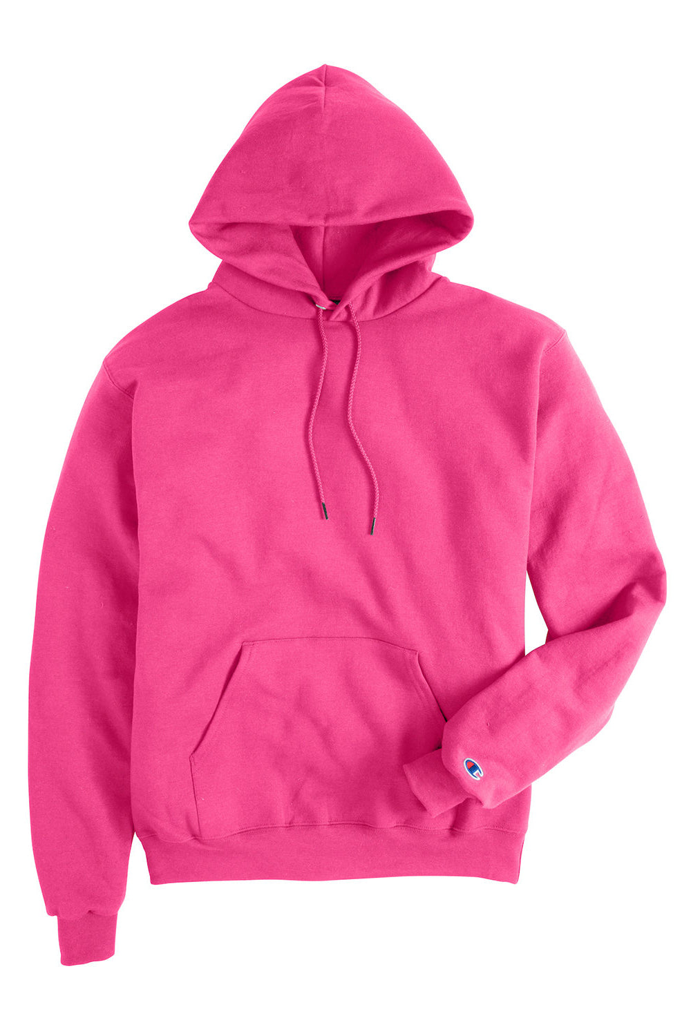 Champion S700 Mens Double Dry Eco Moisture Wicking Fleece Hooded Sweatshirt Hoodie Wow Pink Flat Front