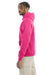 Champion S700 Mens Double Dry Eco Moisture Wicking Fleece Hooded Sweatshirt Hoodie Wow Pink SIde