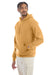 Champion S700 Mens Double Dry Eco Moisture Wicking Fleece Hooded Sweatshirt Hoodie Gold Glint 3Q