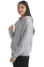 Champion S760 Womens Power blend Relaxed Hooded Sweatshirt Hoodie Light Steel Grey 3Q