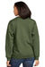 Gildan SF000 Mens Softstyle Crewneck Sweatshirt Military Green Back