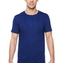 Fruit Of The Loom Mens Sofspun Jersey Short Sleeve Crewneck T-Shirt - Admiral Blue