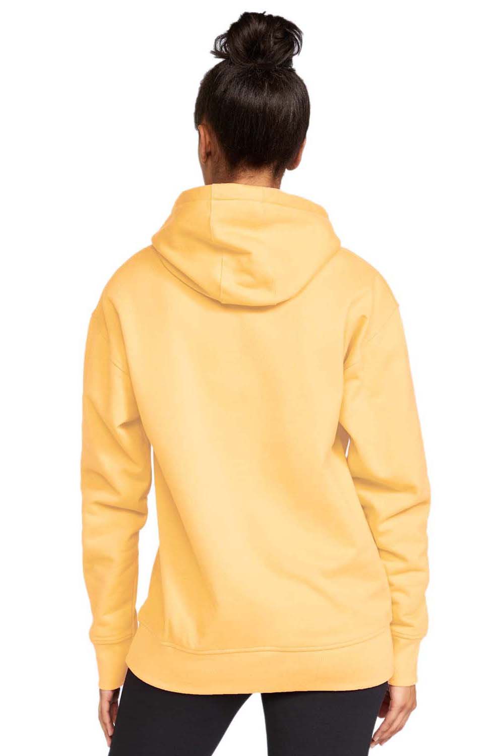 Gildan SF500 Mens Softstyle Hooded Sweatshirt Hoodie Yellow Haze Back