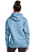 Gildan SF500 Mens Softstyle Hooded Sweatshirt Hoodie Stone Blue Back