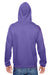 Fruit Of The Loom SF76R Mens Sofspun Hooded Sweatshirt Hoodie Purple Back