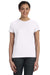 Hanes SL04 Womens Nano-T Short Sleeve Crewneck T-Shirt White Front