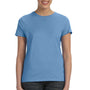 Hanes Womens Nano-T Short Sleeve Crewneck T-Shirt - Carolina Blue