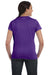Hanes SL04 Womens Nano-T Short Sleeve Crewneck T-Shirt Purple Back