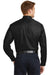 CornerStone SP17 Mens SuperPro Stain Resistant Long Sleeve Button Down Shirt w/ Pocket Black Back