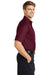 CornerStone SP18 Mens SuperPro Stain Resistant Short Sleeve Button Down Shirt w/ Pocket Burgundy Side