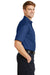 CornerStone SP18 Mens SuperPro Stain Resistant Short Sleeve Button Down Shirt w/ Pocket Royal Blue Side