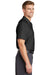 Red Kap SP24 Mens Industrial Moisture Wicking Short Sleeve Button Down Shirt w/ Double Pockets Charcoal Grey Side