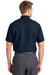 Red Kap SP24 Mens Industrial Moisture Wicking Short Sleeve Button Down Shirt w/ Double Pockets Navy Blue Back