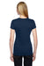 Fruit Of The Loom SSFJR Womens Sofspun Jersey Short Sleeve Crewneck T-Shirt Navy Blue Back