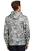 Sport-Tek ST230 Mens Sport-Wick Mineral Freeze Moisture Wicking Fleece Hooded Sweatshirt Hoodie Grey Back