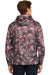 Sport-Tek ST230 Mens Sport-Wick Mineral Freeze Moisture Wicking Fleece Hooded Sweatshirt Hoodie Red Back
