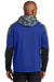 Sport-Tek ST231 Mens Sport-Wick Mineral Freeze Moisture Wicking Fleece Hooded Sweatshirt Hoodie Royal Blue/Grey Back