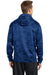 Sport-Tek ST240 Mens Sport-Wick CamoHex Moisture Wicking Fleece Hooded Sweatshirt Hoodie Royal Blue Back