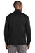 Sport-Tek ST241 Mens Sport-Wick Moisture Wicking Fleece Full Zip Sweatshirt Black Back