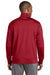Sport-Tek ST241 Mens Sport-Wick Moisture Wicking Fleece Full Zip Sweatshirt Red Back