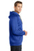 Sport-Tek ST250 Mens Tech Moisture Wicking Fleece Hooded Sweatshirt Hoodie Royal Blue Side